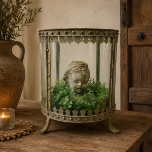 Prachtige lantaarn incl. decoratie.